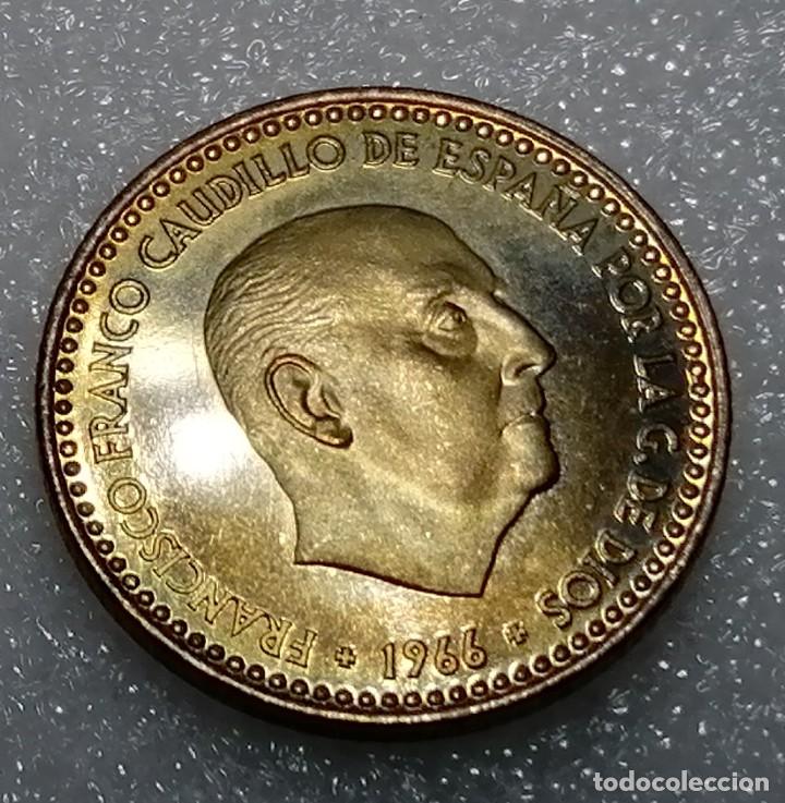 Monedas Franco: 1 PESETA 1966 / 74. PROOF. - Foto 19