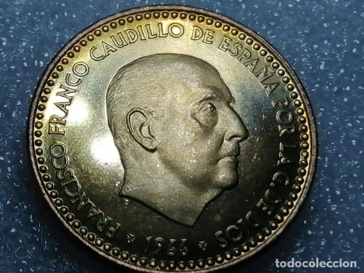 Monedas Franco: 1 PESETA 1966 / 74. PROOF. - Foto 23