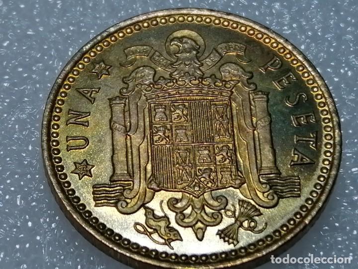 Monedas Franco: 1 PESETA 1966 / 74. PROOF. - Foto 26