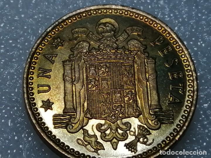 Monedas Franco: 1 PESETA 1966 / 74. PROOF. - Foto 29