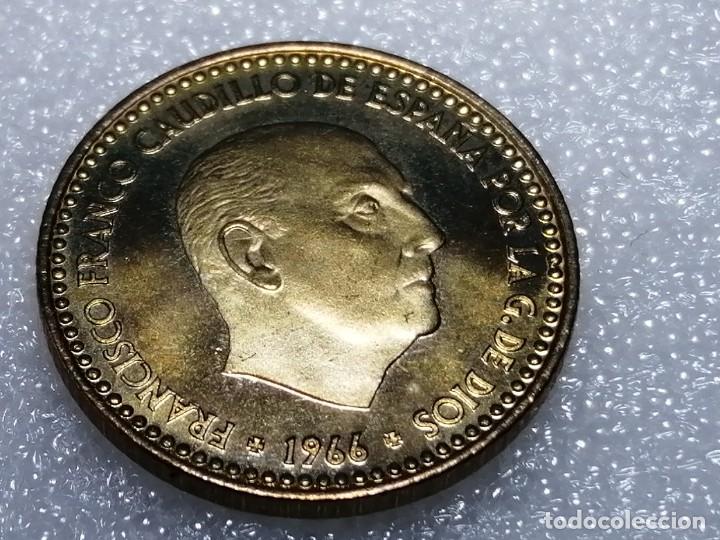 Monedas Franco: 1 PESETA 1966 / 74. PROOF. - Foto 32