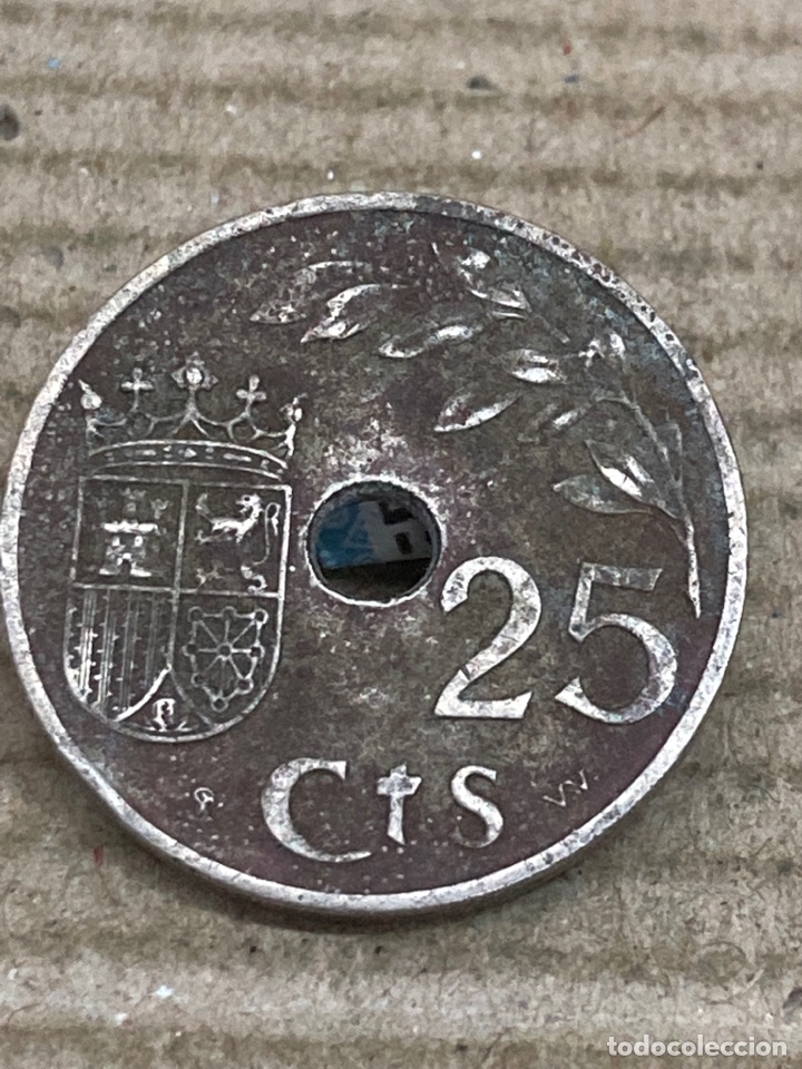 Monedas Franco: Monedas 25 c&eacute;ntimos 1937 - Foto 1
