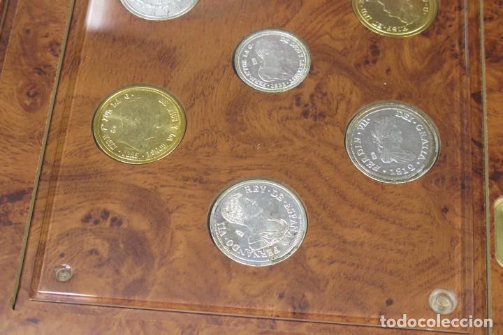 Monedas Franco: ESTUCHE. DEL REAL A LA PESETA - Foto 4