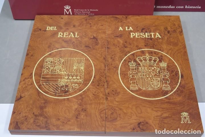 Monedas Franco: ESTUCHE. DEL REAL A LA PESETA - Foto 8