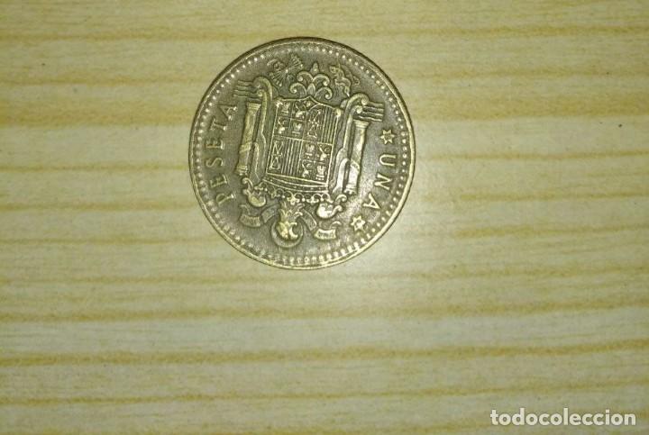 Monedas Franco: MONEDA PESETA 1966 - Foto 2