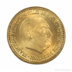 Monedas Franco: 1 PESETA 1963 ESTRELLA DEL 66. SIN CIRCULAR.