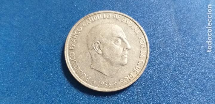 Monedas Franco: Moneda de 50 c&eacute;ntimos. A&ntilde;o 1966. Estrella 73 - Foto 2