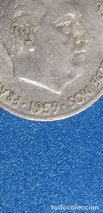 Monedas Franco: Moneda de 10 c&eacute;ntimos. A&ntilde;o 1959. - Foto 3