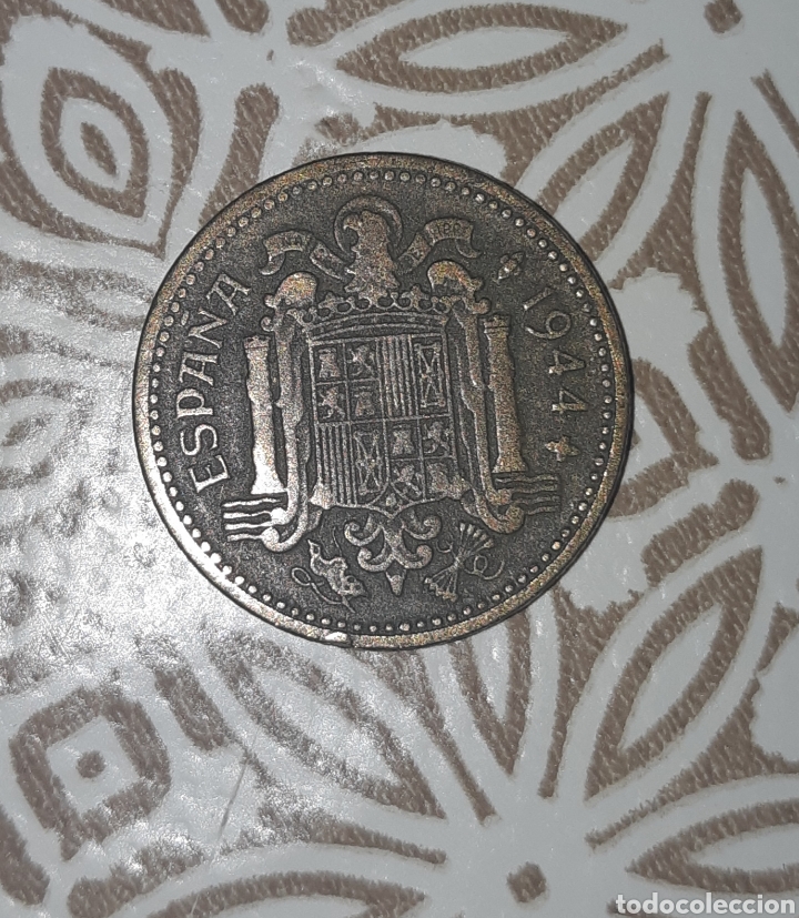 Monedas Franco: Moneda 1 peseta - Foto 2
