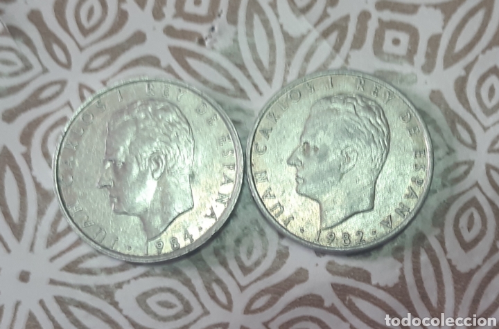 Monedas Franco: 2 monedas de 2 pesetas - Foto 1