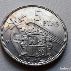 Monnaies Franco: ESTADO ESPAÑOL 5 PESETAS 1957 *75 SC. Lote 356843255