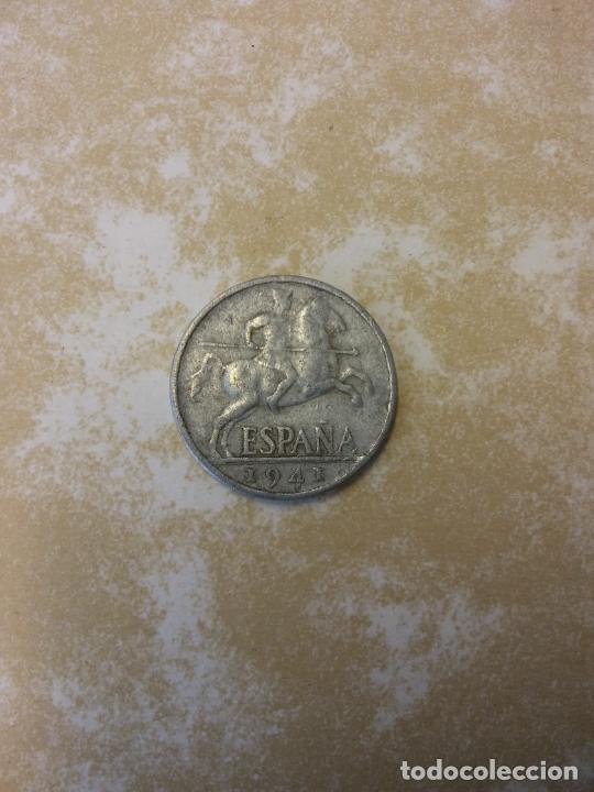 Monedas Franco: MONEDA DIEZ CENTIMOS. ESPA&Ntilde;A 1941 - Foto 1