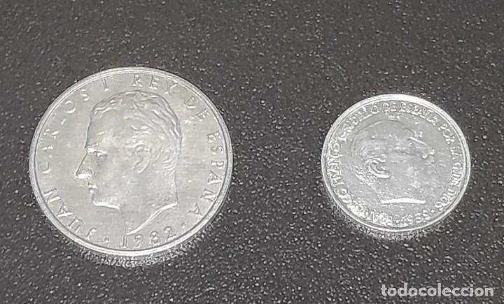 Monedas Franco: MONEDAS ESPA&Ntilde;OLAS 2 PESETAS Y 1O CENTIMOS - Foto 1