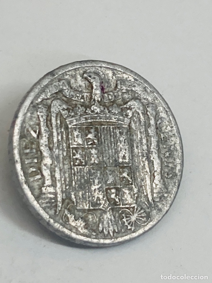 Monedas Franco: Moneda de 10 c&eacute;ntimos 1941 - Foto 2