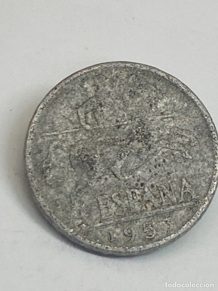 Monedas Franco: Moneda 10 c&eacute;ntimos 1953 - Foto 2
