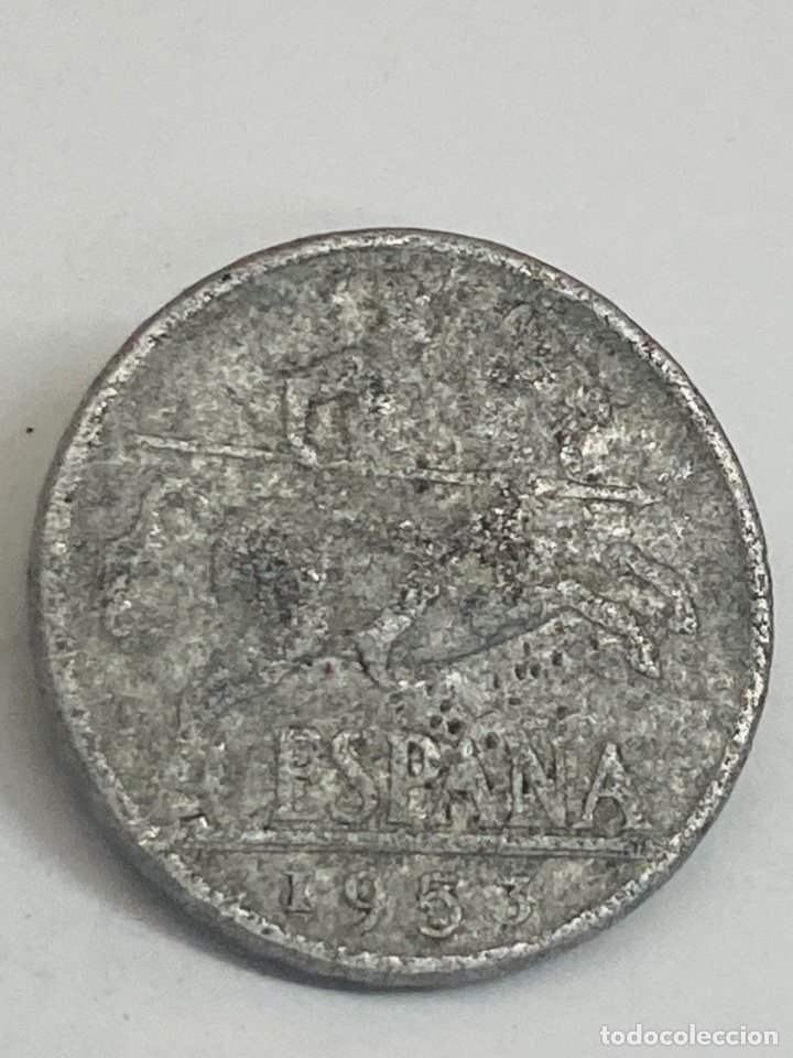 Monedas Franco: Moneda 10 c&eacute;ntimos 1953 - Foto 1
