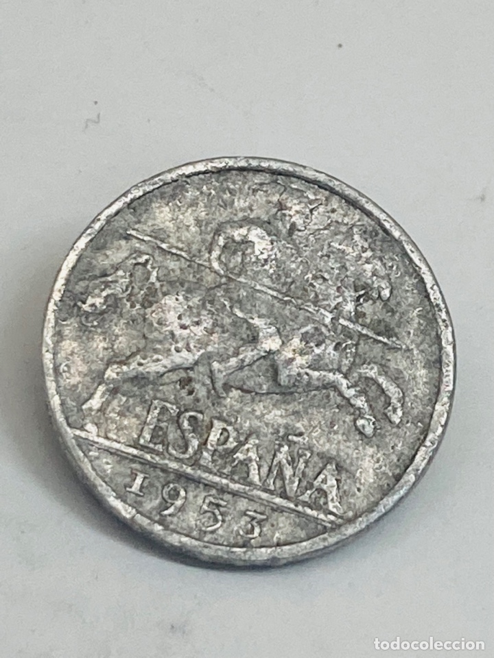 Monedas Franco: Moneda 10 c&eacute;ntimos 1953 - Foto 2