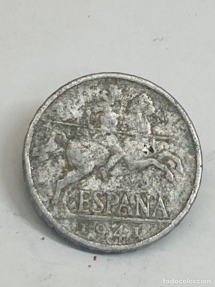 Monedas Franco: Moneda 10 c&eacute;ntimos 1941 - Foto 2