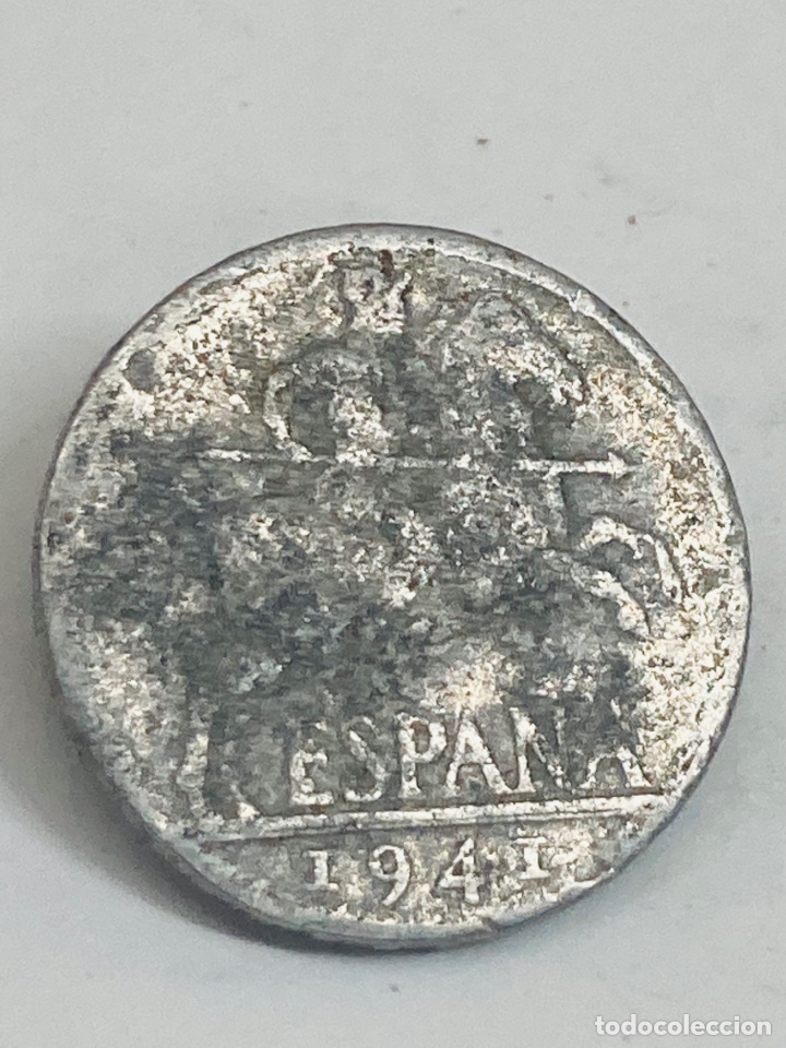 Monedas Franco: Moneda 10 c&eacute;ntimos 1941 - Foto 2