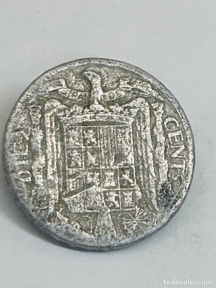 Monedas Franco: Moneda 10 c&eacute;ntimos 1941 - Foto 1