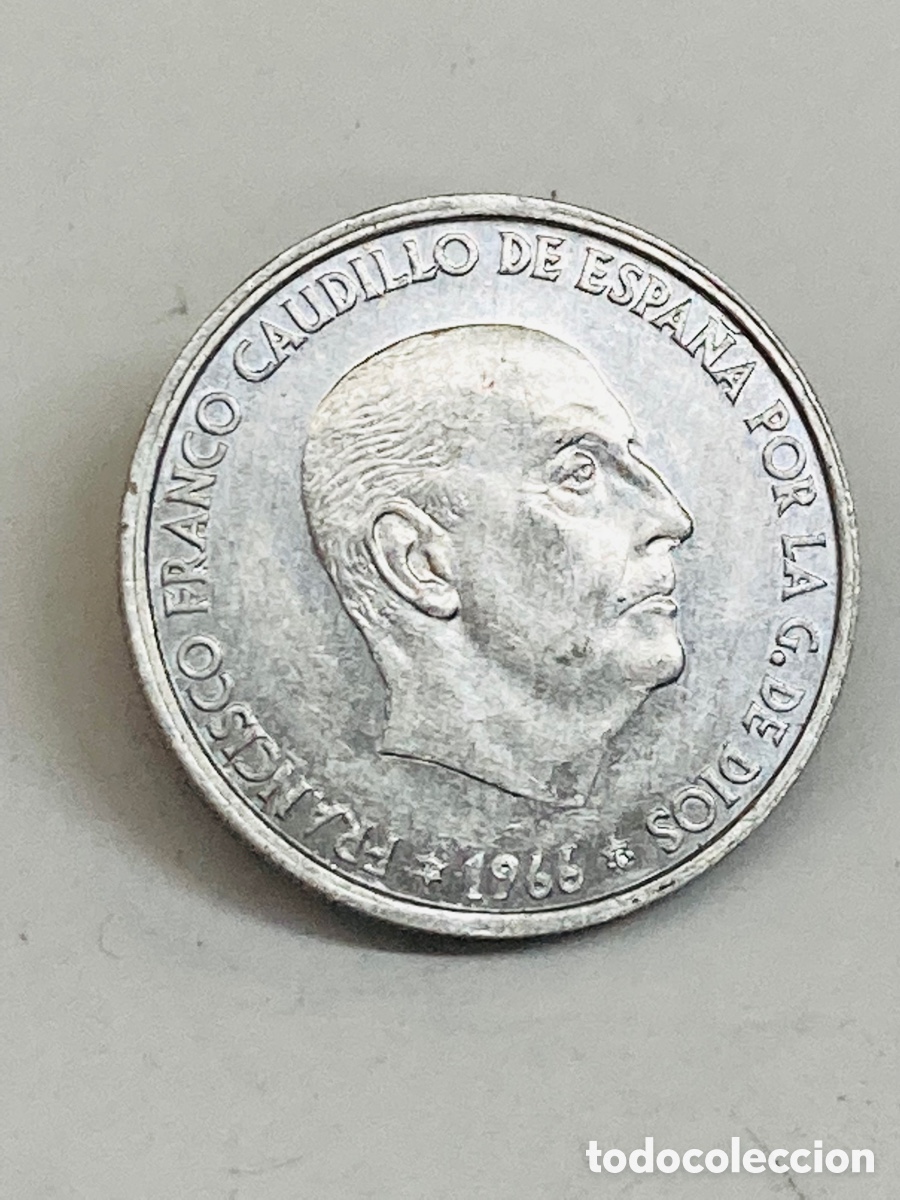 Monedas Franco: Moneda de 50 c&eacute;ntimos 1966 - Foto 1