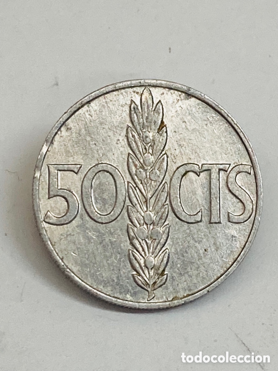 Monedas Franco: Moneda de 50 c&eacute;ntimos 1966 - Foto 1