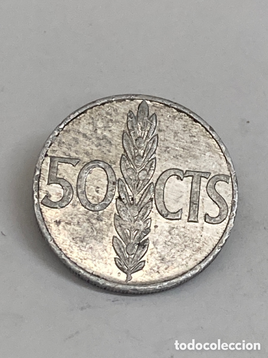 Monedas Franco: Moneda de 50 c&eacute;ntimos 1966 - Foto 1