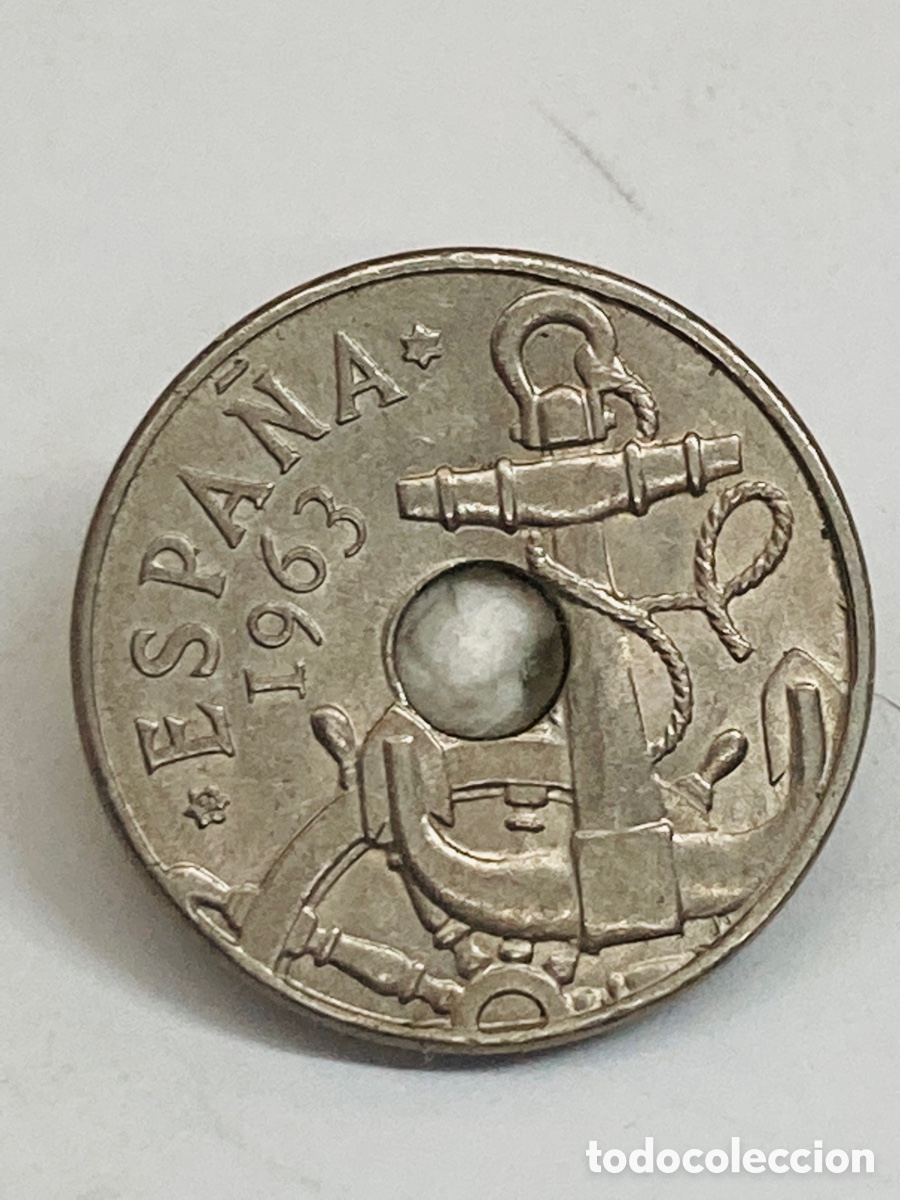 Monedas Franco: Moneda de 50 c&eacute;ntimos 1963 E64 - Foto 1