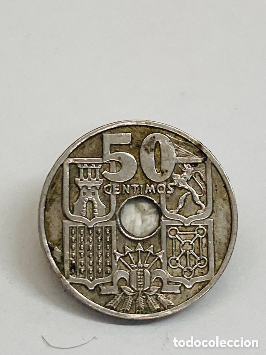 Monedas Franco: Moneda de 50 c&eacute;ntimos 1963 E64 - Foto 1