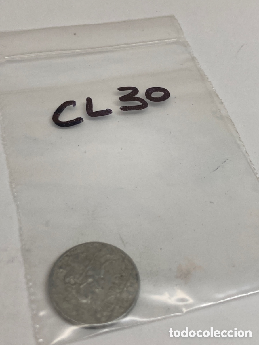Monedas Franco: Moneda de diez c&eacute;ntimos 1941 - Foto 3