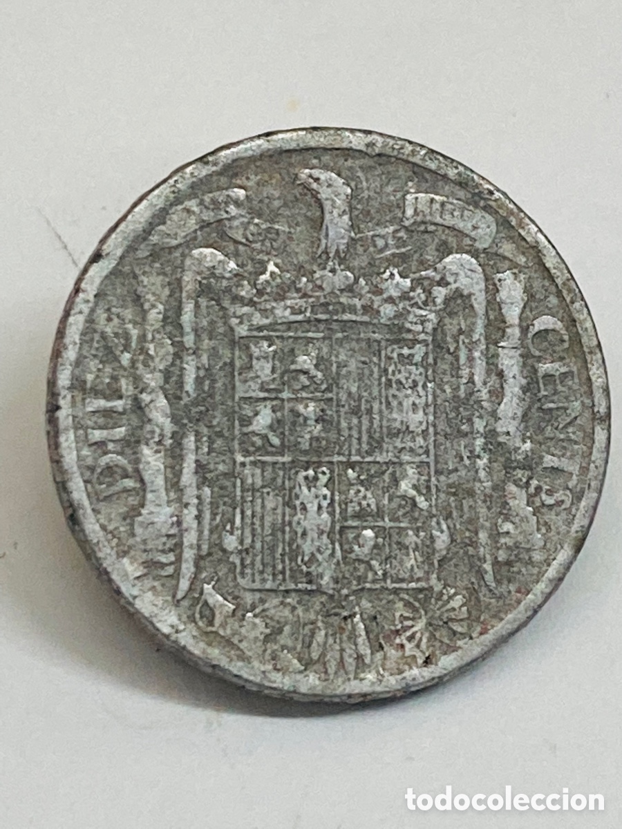 Monedas Franco: Moneda de 10 c&eacute;ntimos 1941 - Foto 1