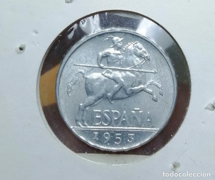 Monedas Franco: ESTADO ESPA&Ntilde;OL 5 centimos 1953 - Foto 1