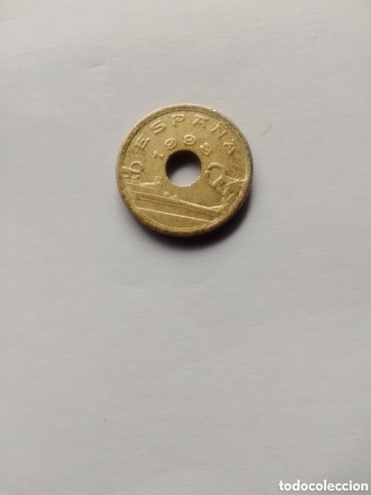 Monedas Franco: moneda 25 ptas 1993 Pais Vasco - Foto 2