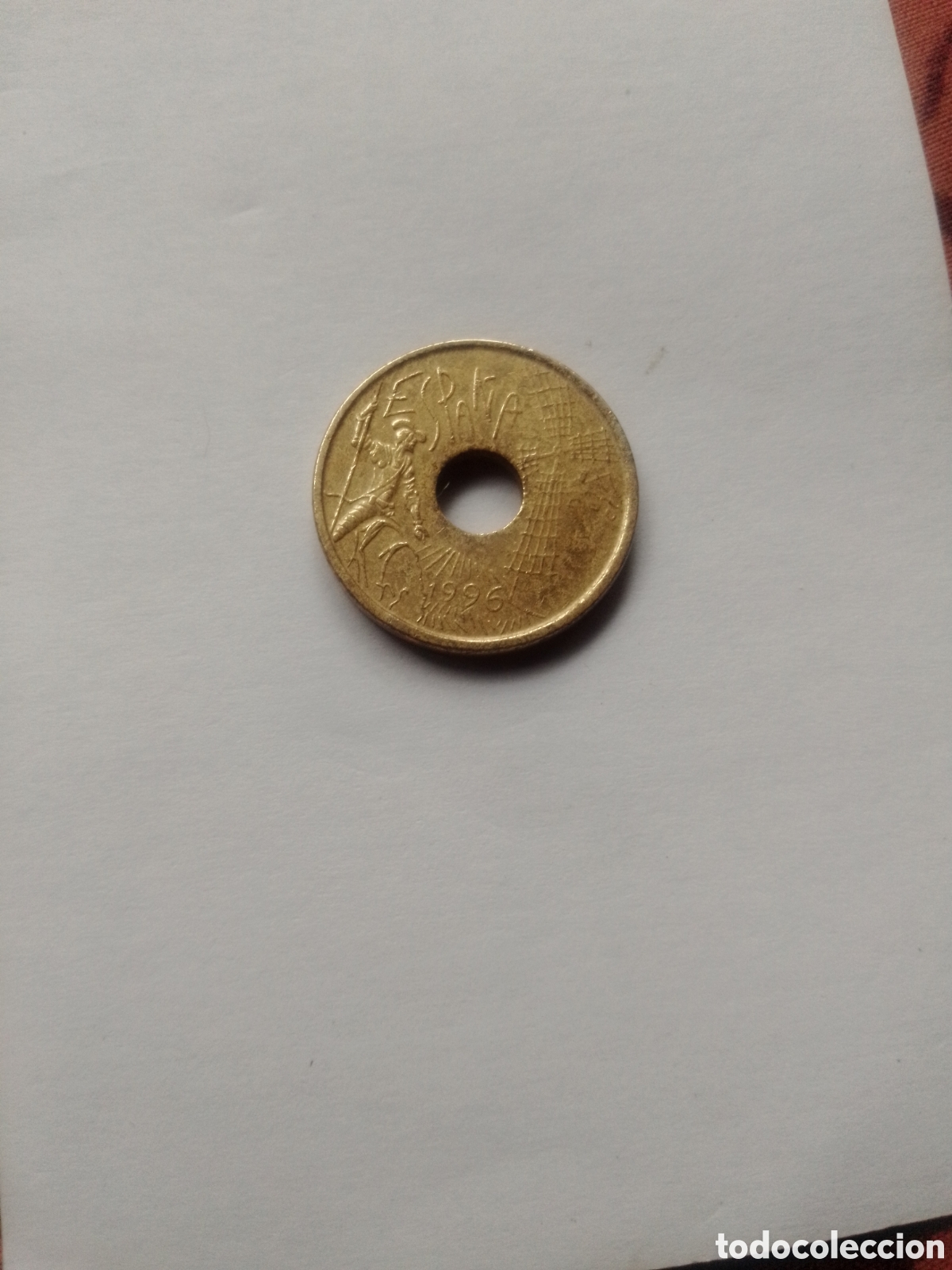 Monedas Franco: moneda 25 ptas 1996 Castilla La Mancha - Foto 2