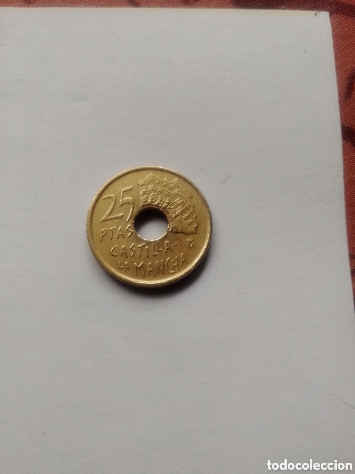 Monedas Franco: moneda 25 ptas 1996 Castilla La Mancha - Foto 1