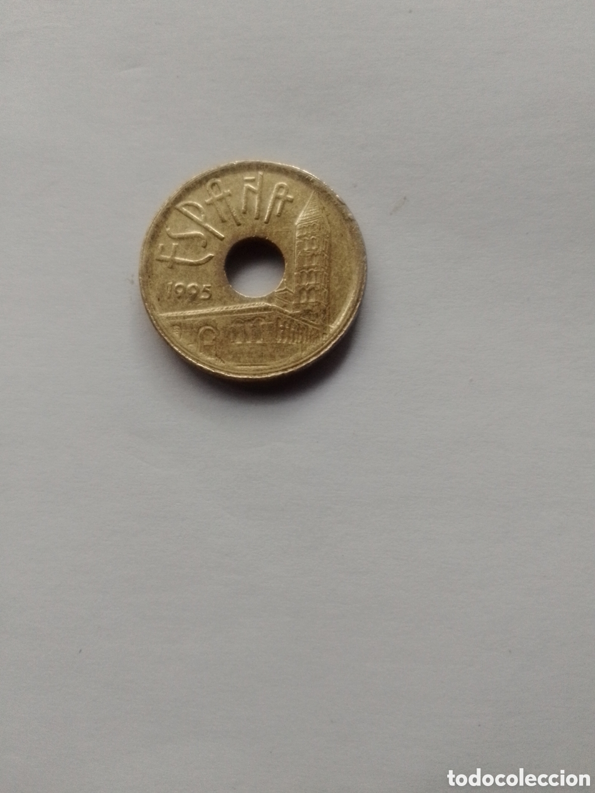 Monedas Franco: moneda 25 ptas 1995 Castilla Le&oacute;n - Foto 2