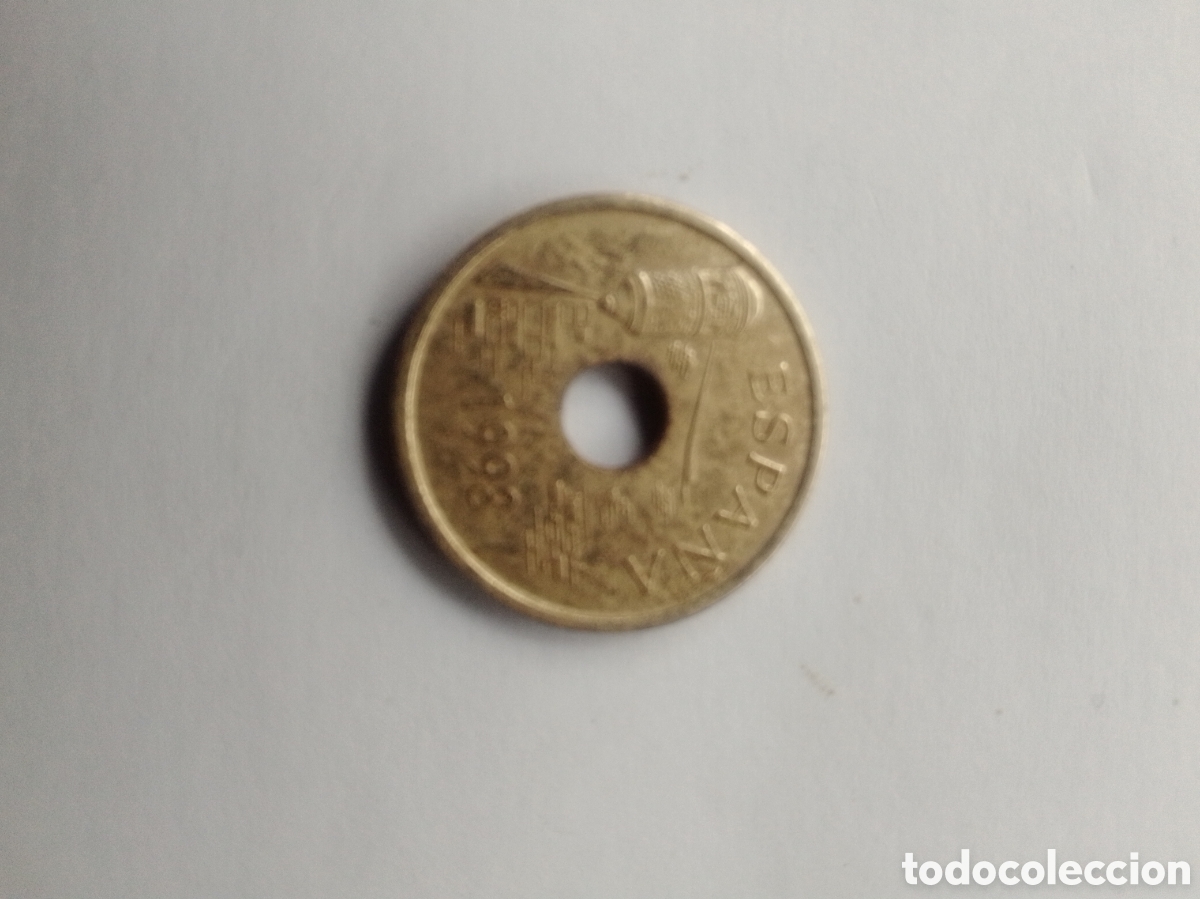 Monedas Franco: moneda 25 ptas 1998 Ceuta - Foto 2