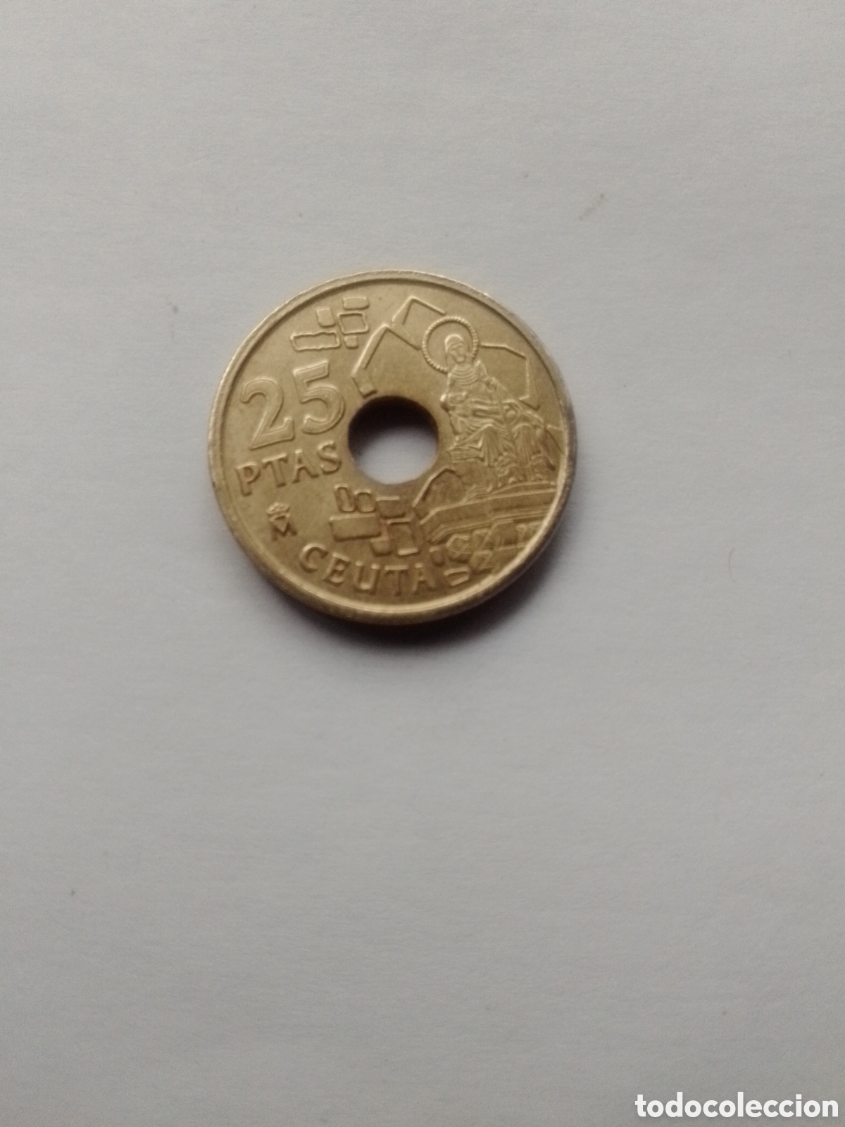Monedas Franco: moneda 25 ptas 1998 Ceuta - Foto 1