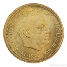 Monedas Franco: 2,50 PESETAS 1953 ESTRELLA 56. EBC +/ SC-.