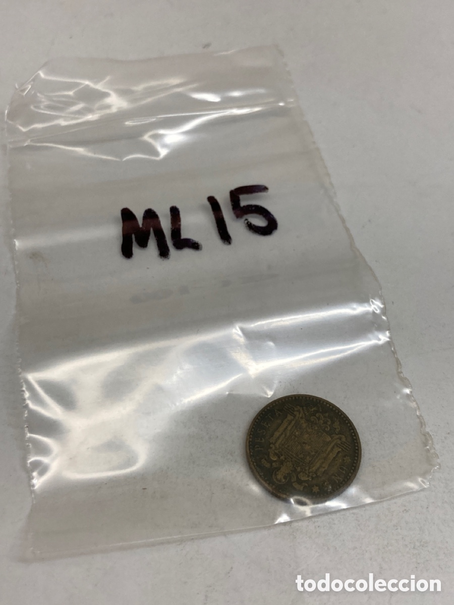 Monedas Franco: Moneda de una peseta 1953 - Foto 3
