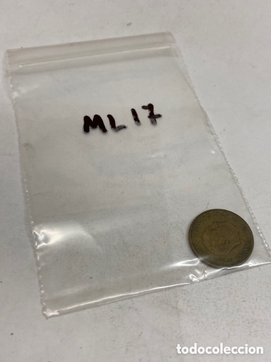 Monedas Franco: Moneda de una peseta 1953 - Foto 3