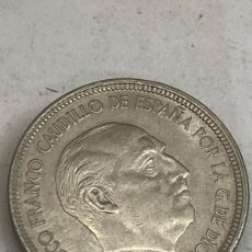 Monedas Franco: MONEDA DE 5 PESETAS 1957 *68. Lote 363625180