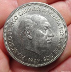 Monnaies Franco: MONEDA DE 50 PESETAS , 1949, ESTRELLA 50 , VER FOTOS. Lote 364031446