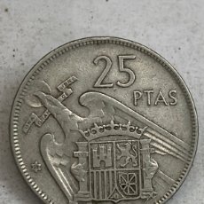 Monedas Franco: MONEDA DE 25 PESETAS 1957 *59. Lote 364302491