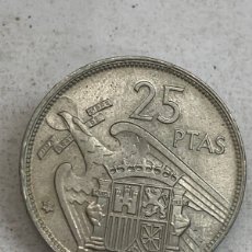 Monedas Franco: MONEDA DE 25 PESETAS 1957 *69. Lote 364318001
