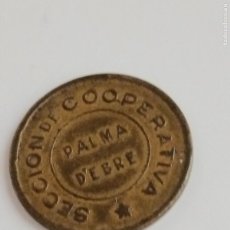 Monedas Franco: MONEDA DE 1 PESETA PALMA D´EBRE SECCION DE COOPERATIVA. Lote 366085636