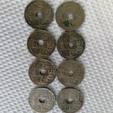 Monedas Franco: 8 MONEDAS DE 50 CÉNTIMOS 1949