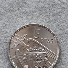 Monedas Franco: FRANCO. 5 PESETAS. AÑO 1957 *68. SIN CIRCULAR.. Lote 368602201