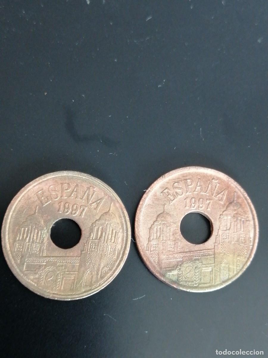 Monedas Franco: 2 Moneda 25 pesetas 1997 - Foto 2
