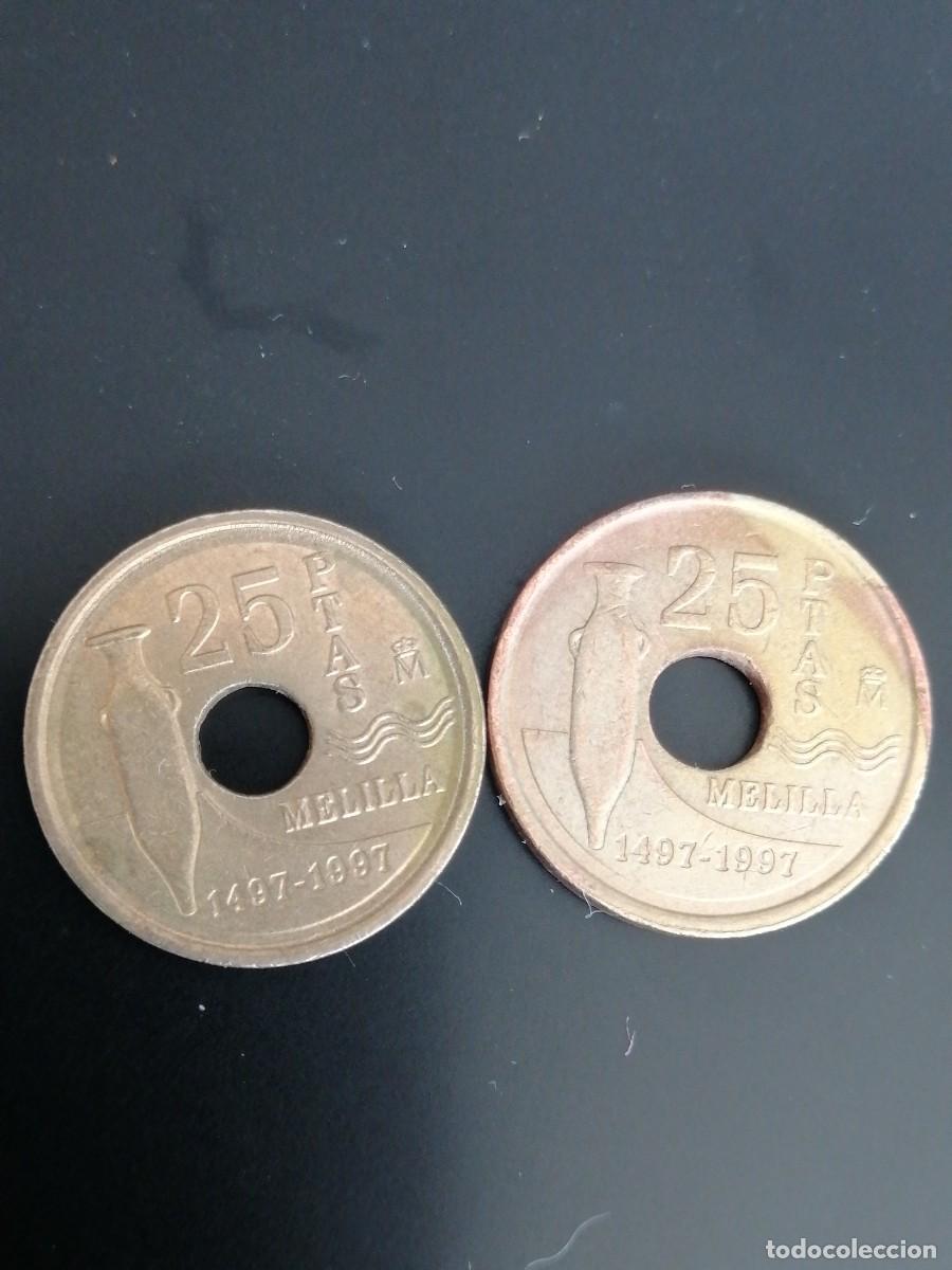 Monedas Franco: 2 Moneda 25 pesetas 1997 - Foto 1
